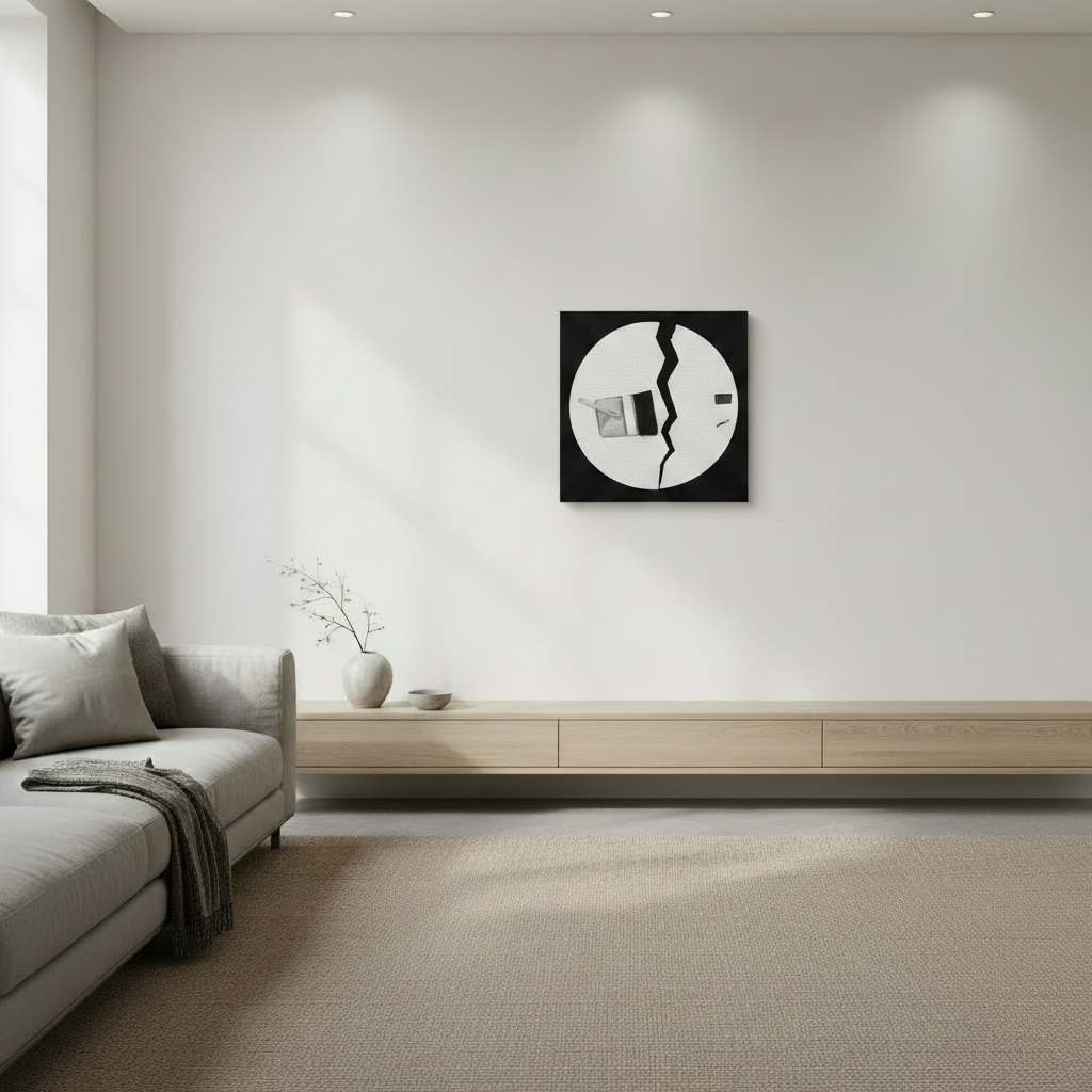 Fault Line - Canvas Mockup