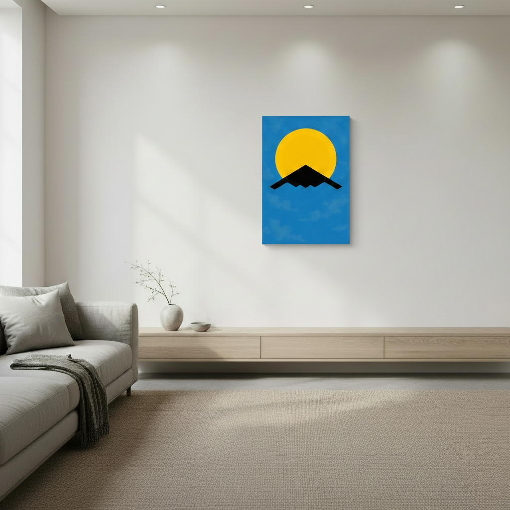 Solar Eclipse - Canvas Mockup