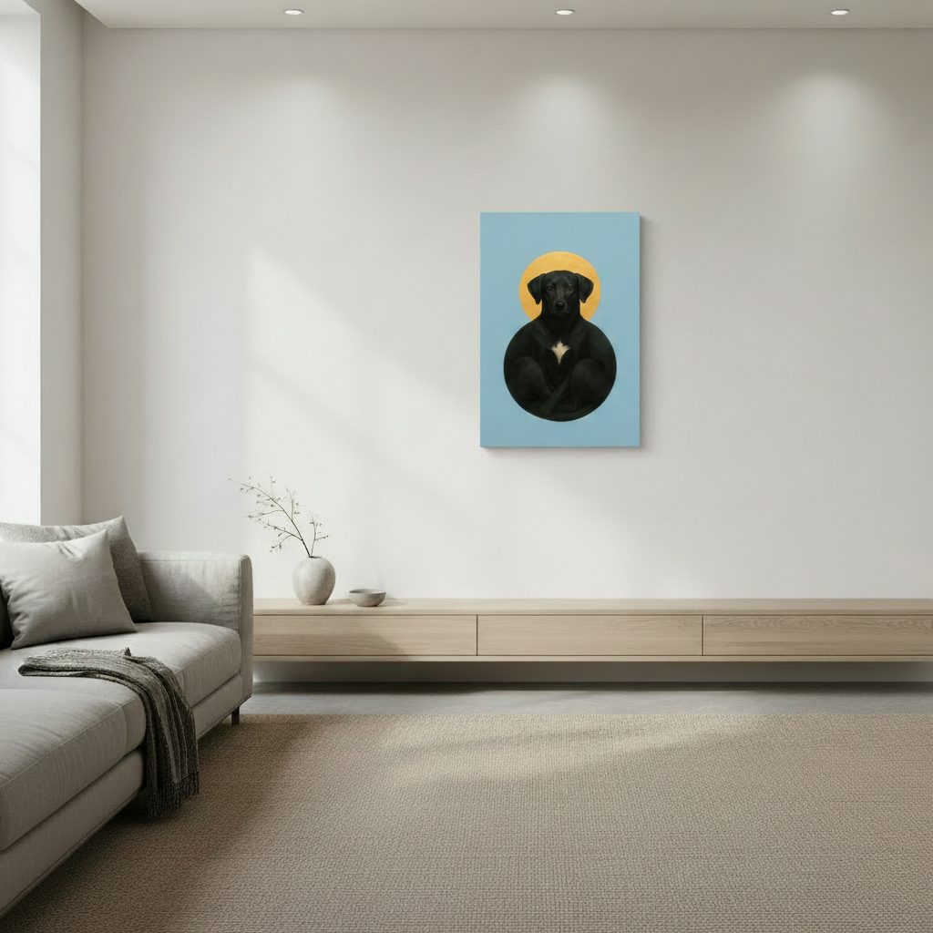 The Icon - Canvas Mockup
